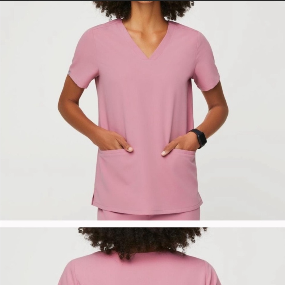 Chalk Pink Figs set. Never worn.